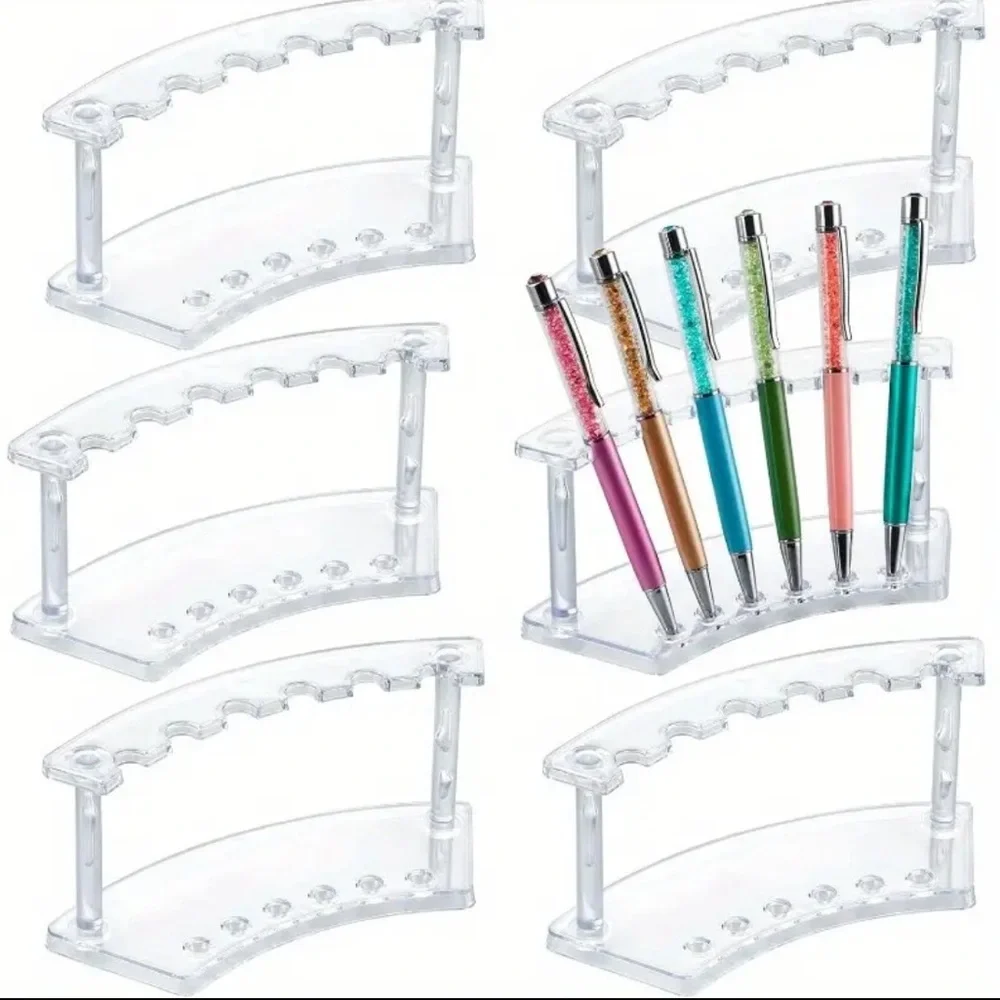 Clear Pen or brush Holder.